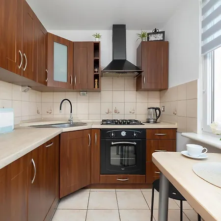 Przestronny Z Balkonem I Miejscem Do Pracy By Renters شقة *
